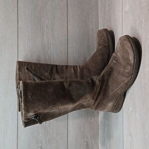 Teva Women 4026 Montecito brown Tall Riding suede boots shoes sz 8